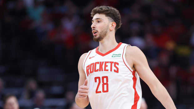 Houston Rockets' Alperen Sengun